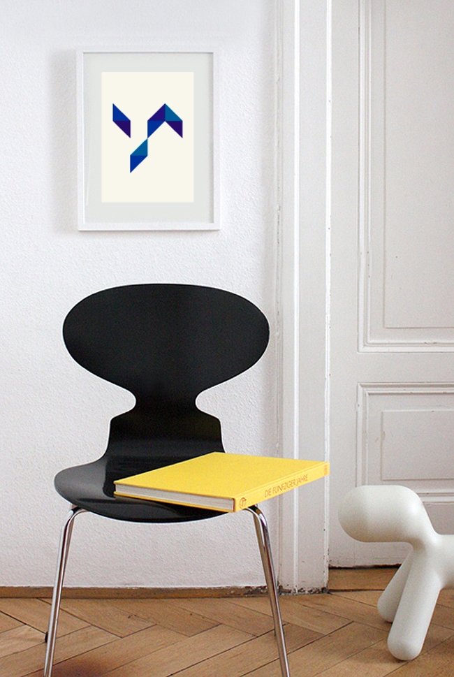 Print Blues von philuko
