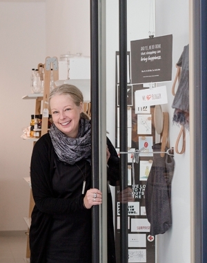Sabine Stadtherr in ihrem Room to Dream in München