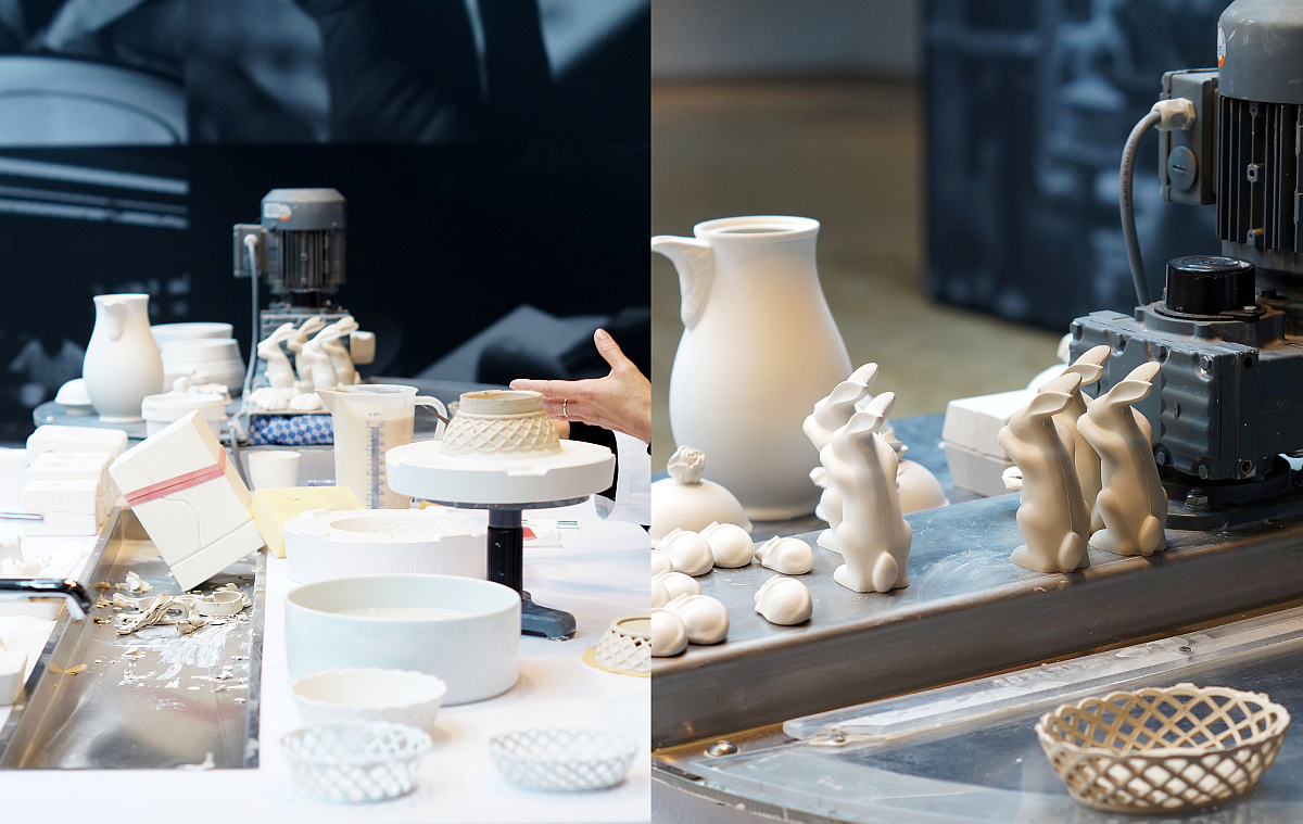 Besucherwertstatt im Porzellanmuseum Fürstenberg | Fotos: Sabine Wittig